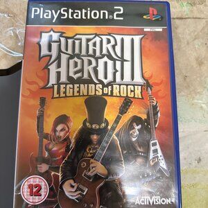 Guitar Hero 3 III: Legends of Rock (Sony PlayStation 2 PS2)